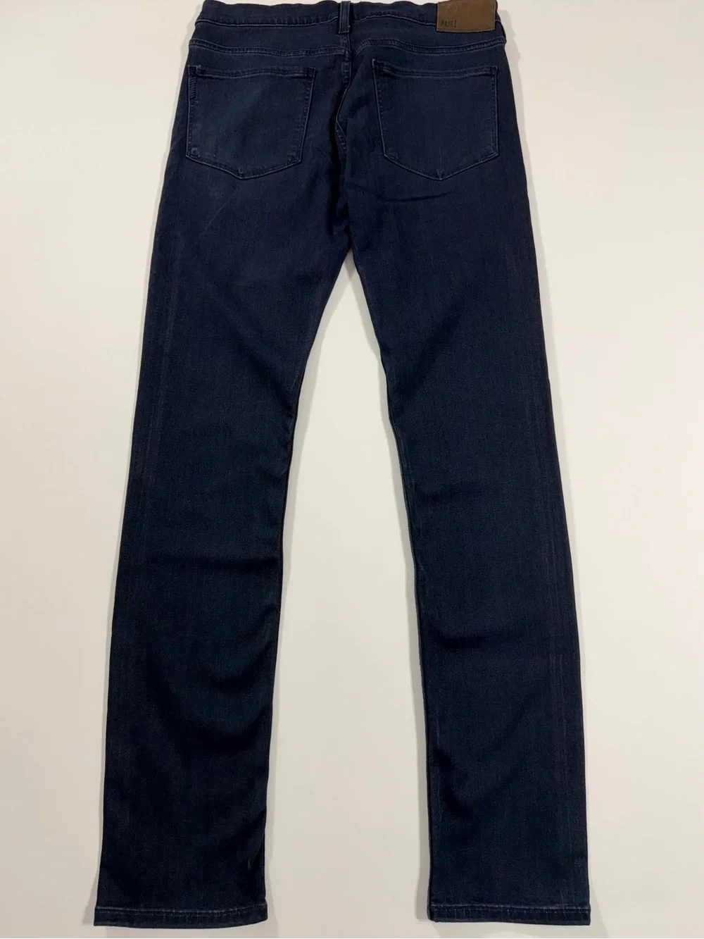 PAIGE Lennox Elton Dark Wash Slim Straight Jeans Mens Size 31